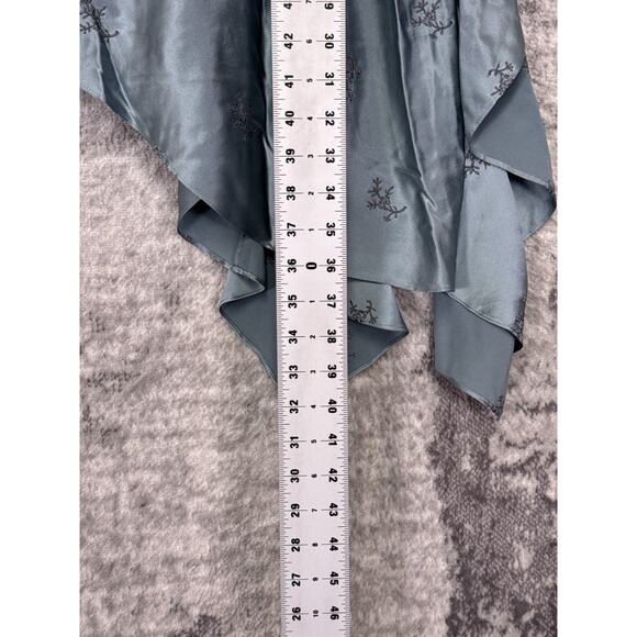 New Cinq a Sept Dress XS Womens Silk Satin Embroidered Asymmetrical Mini - Picture 7 of 10